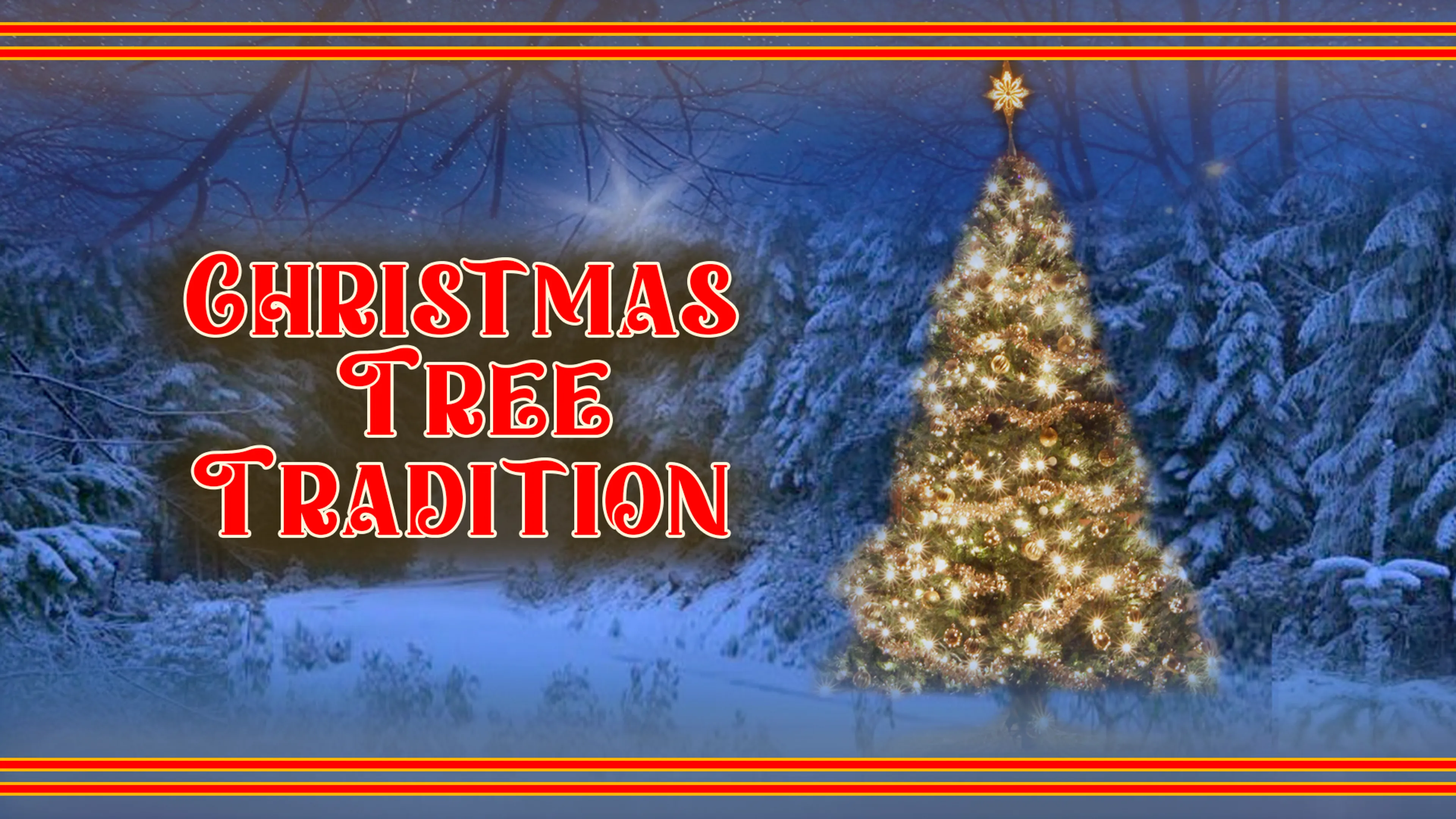 Christmas Tree Tradition poster